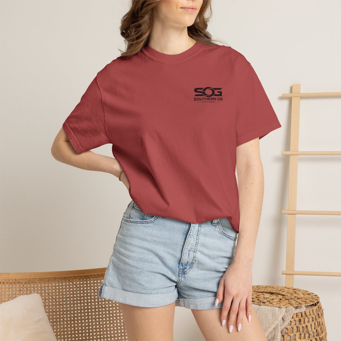 Southern OG Skunk T-Shirt — 'Southern OG Apparel' Back Graphic