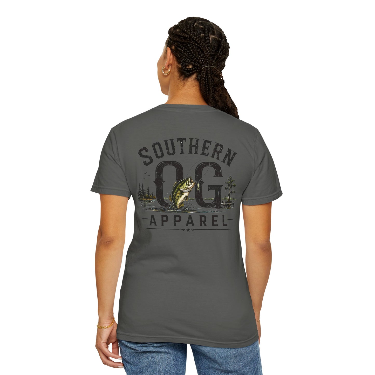Southern OG Fishing T-Shirt — Bass Graphic Tee