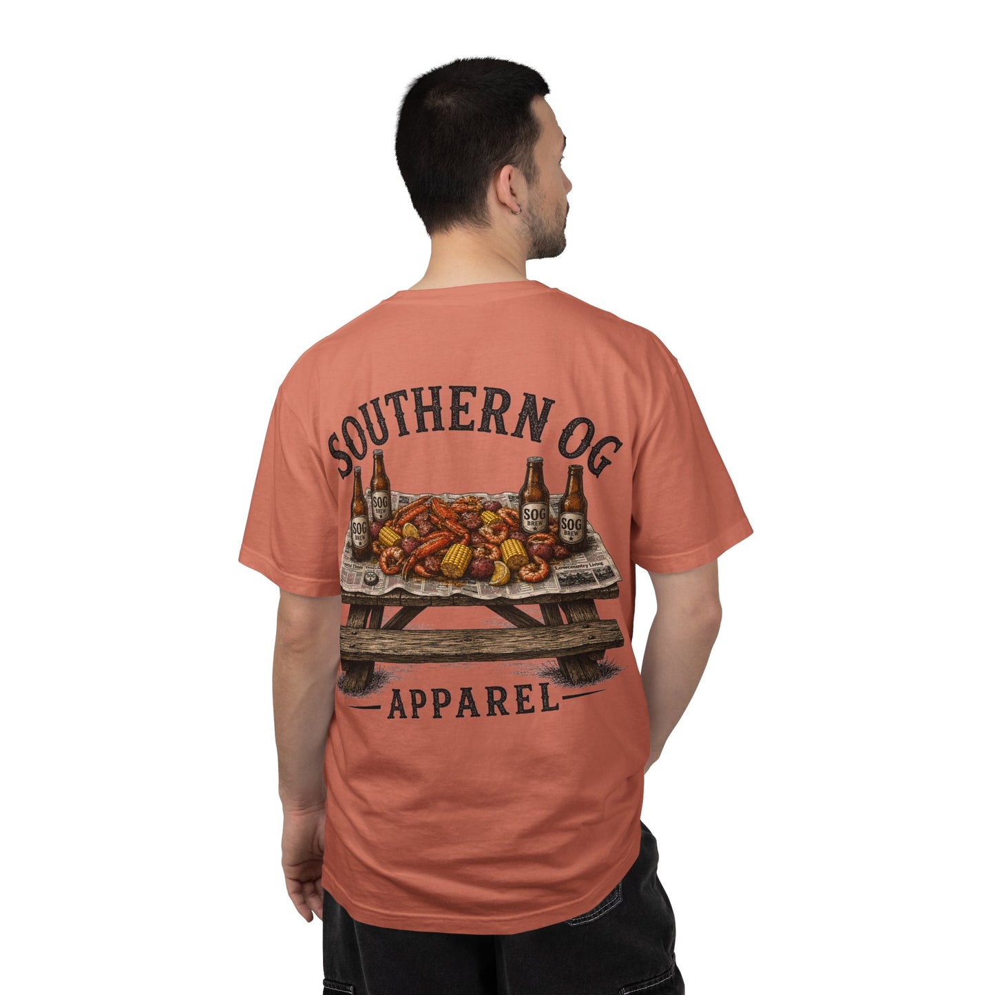 T-Shirt — Southern OG Seafood Boil Picnic Graphic Tee