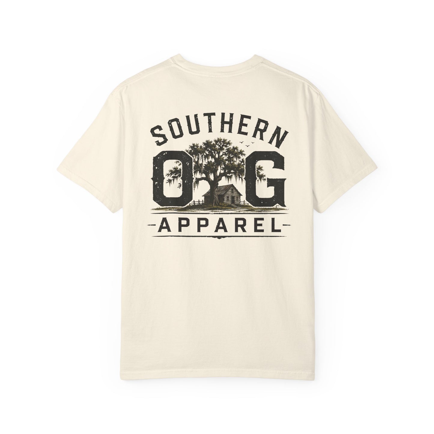 Southern OG Apparel T-Shirt — Vintage Southern Tree & Cabin Tee