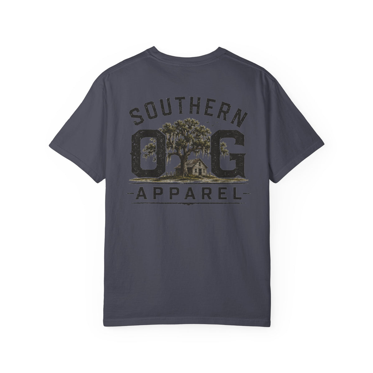 Southern OG Apparel T-Shirt — Vintage Southern Tree & Cabin Tee
