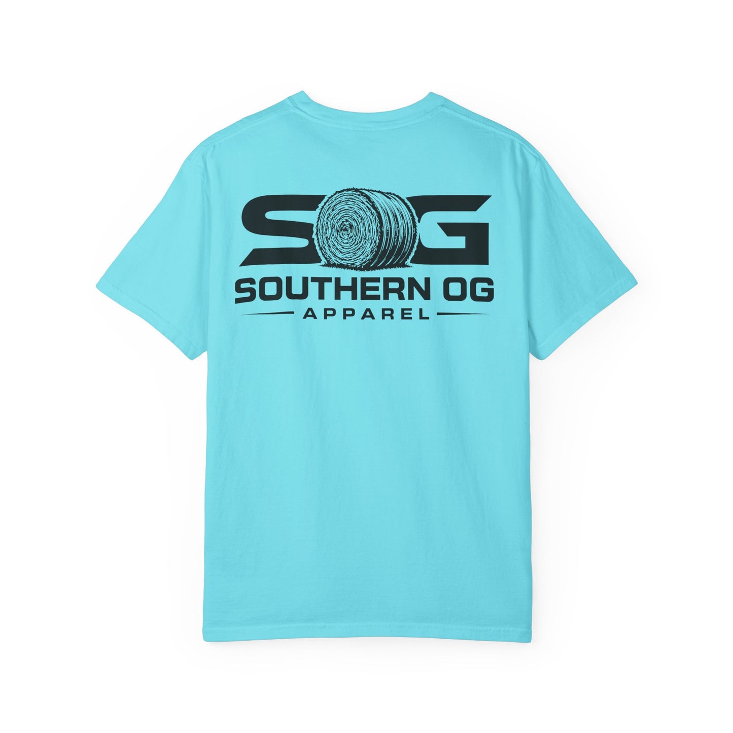 Southern OG T-Shirt — Logo Tee with Hay Bale Graphic