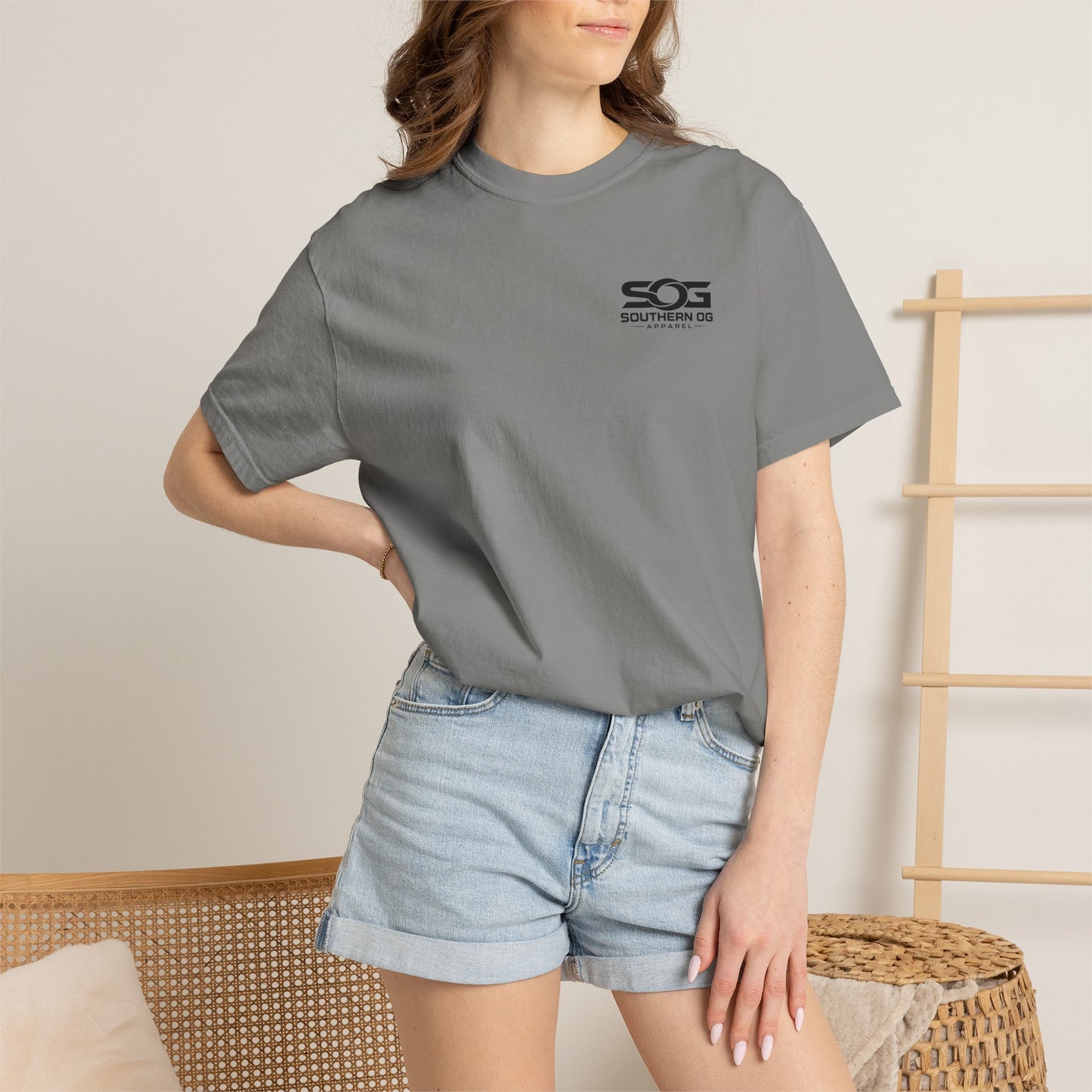 Southern OG Skunk T-Shirt — 'Southern OG Apparel' Back Graphic