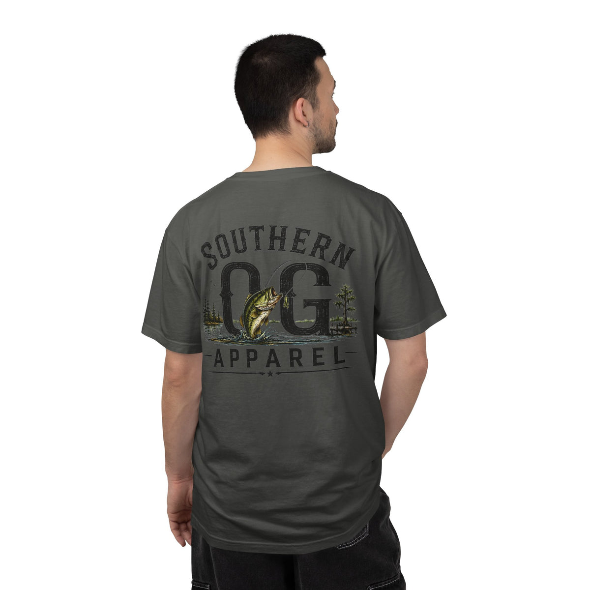 Southern OG Fishing T-Shirt — Bass Graphic Tee