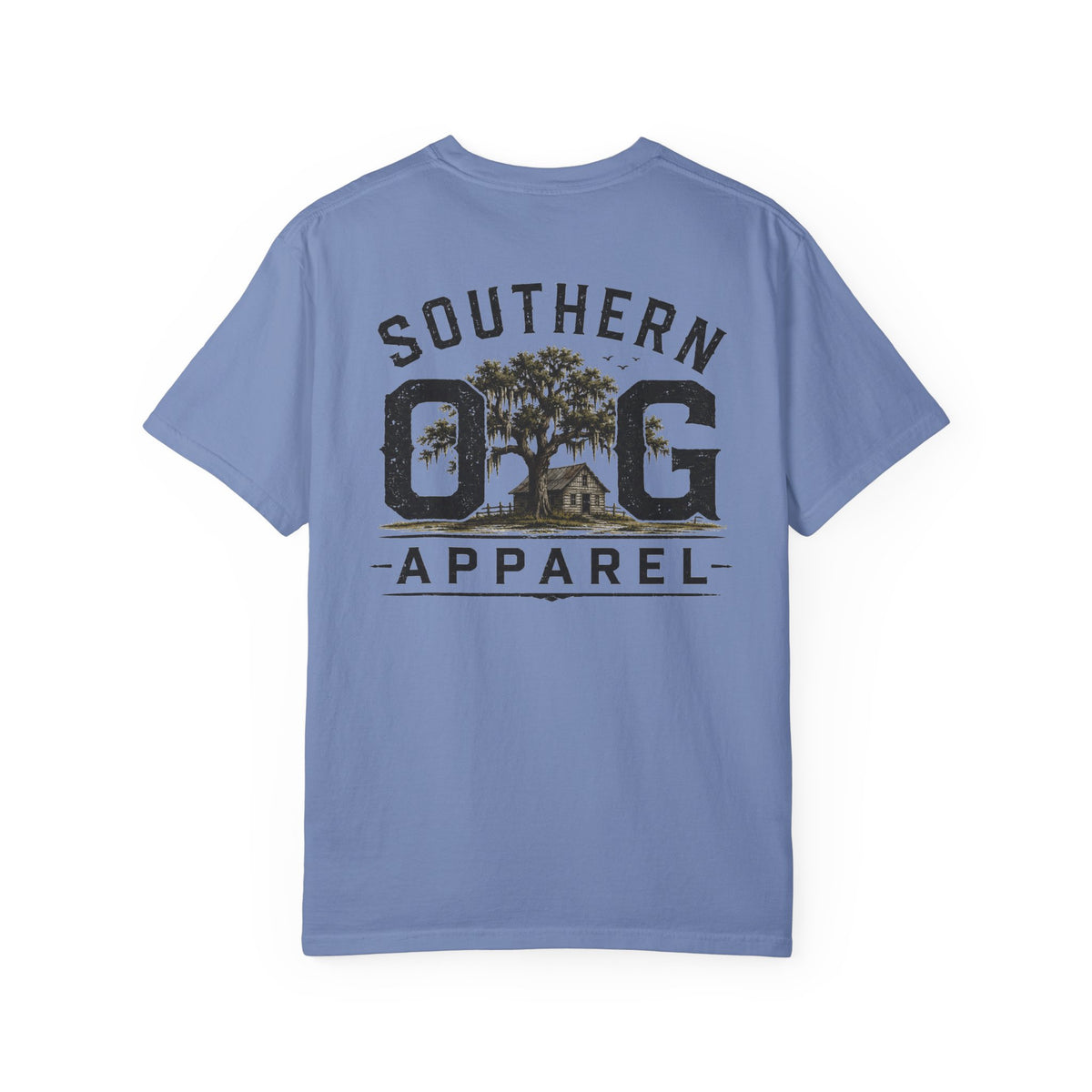 Southern OG Apparel T-Shirt — Vintage Southern Tree & Cabin Tee