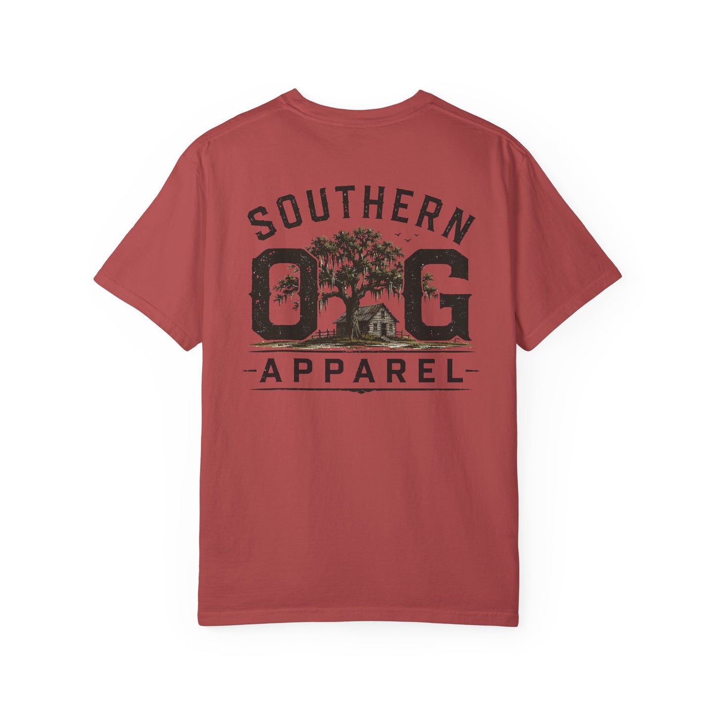 Southern OG Apparel T-Shirt — Vintage Southern Tree & Cabin Tee