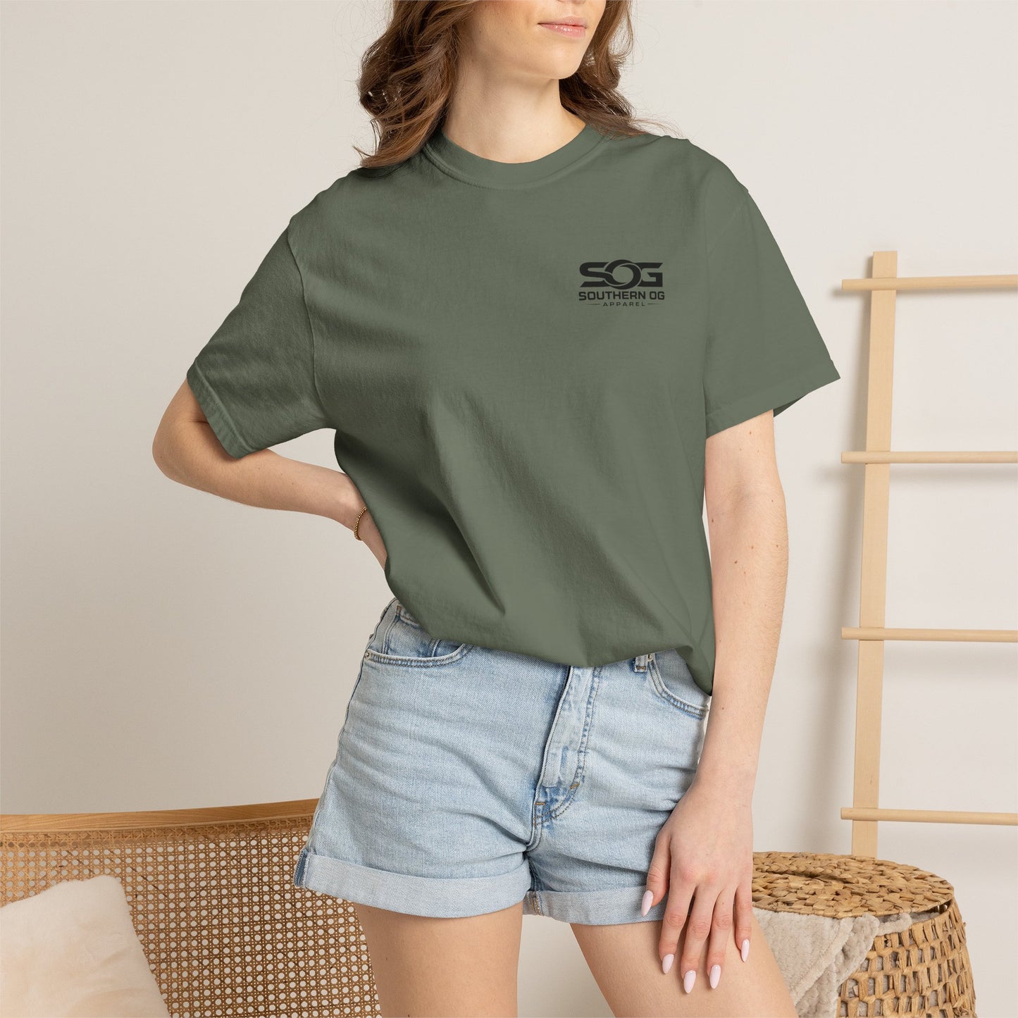 Southern OG Skunk T-Shirt — 'Southern OG Apparel' Back Graphic