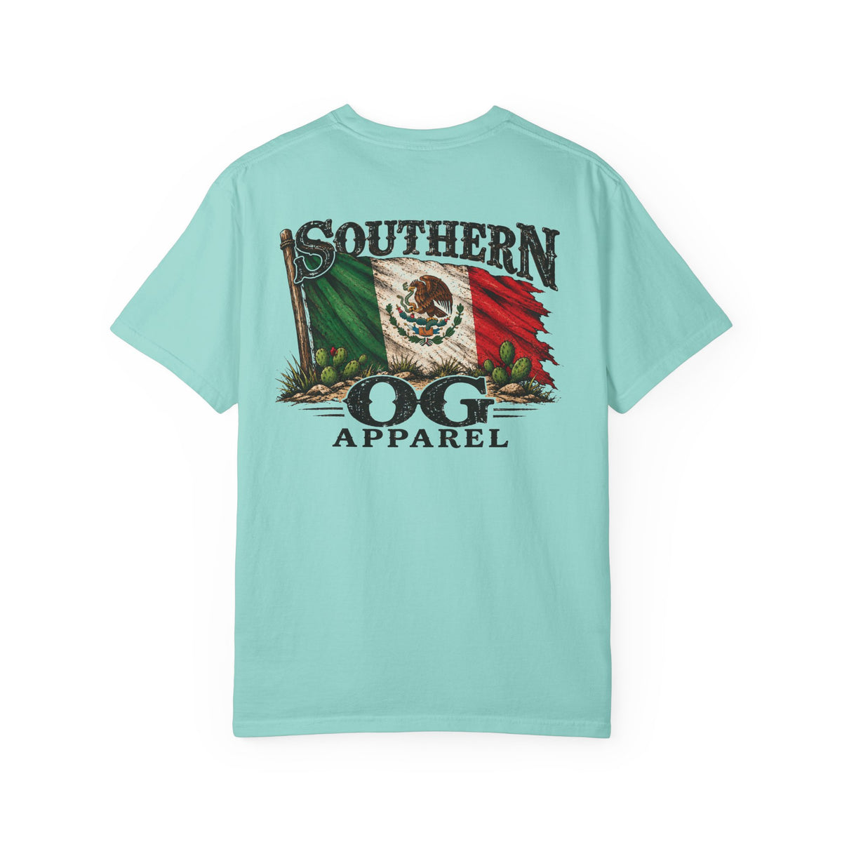 Southern OG Apparel T‑Shirt — Mexican Flag Graphic Tee