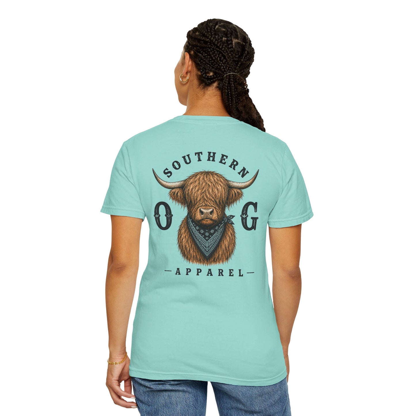 Highland Cow Graphic T-Shirt — Southern OG Apparel