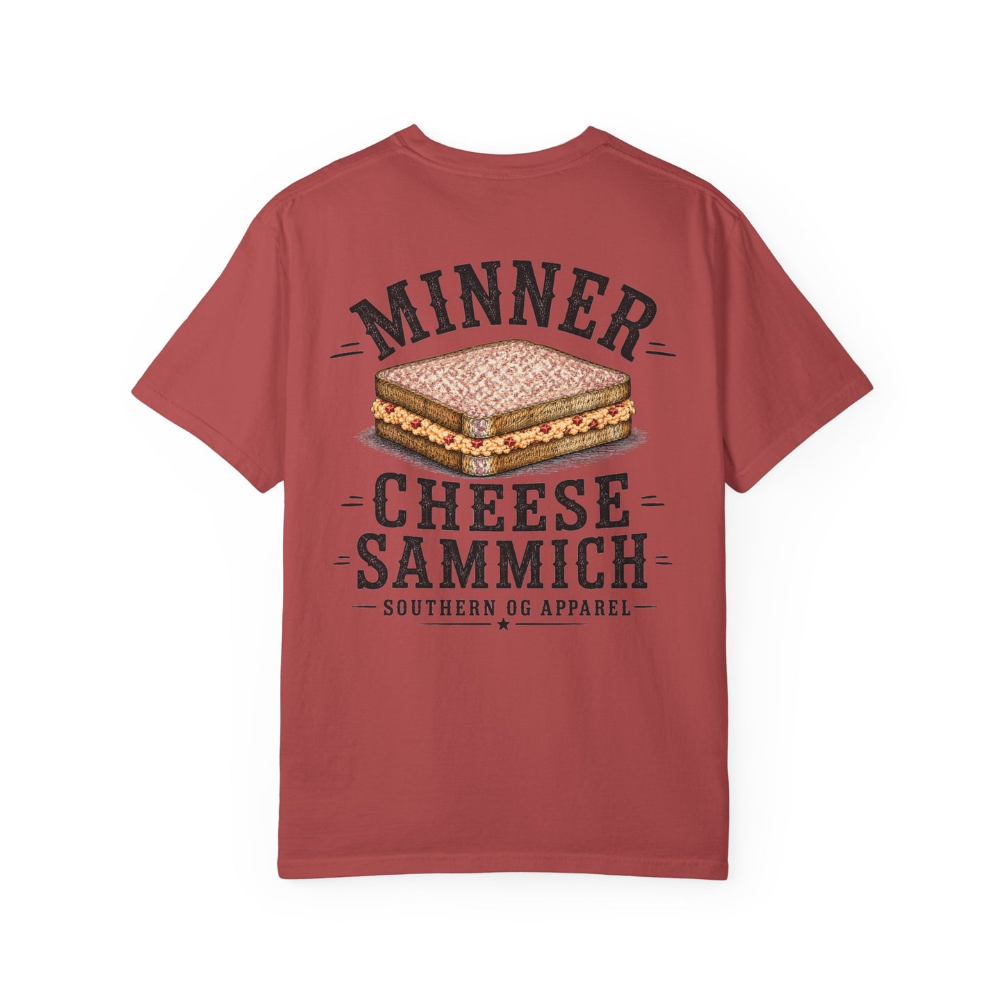 Cheese Sammich T‑Shirt — "Minner" Southern Comfort Sandwich Tee