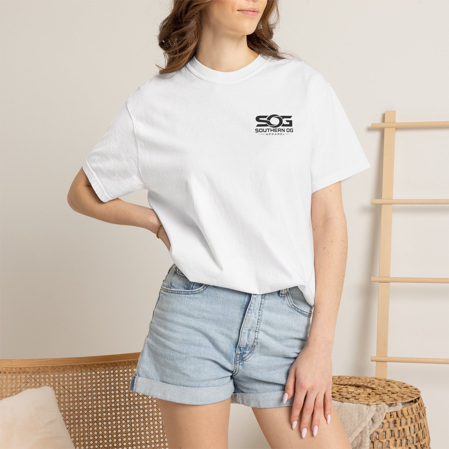 Southern OG Skunk T-Shirt — 'Southern OG Apparel' Back Graphic