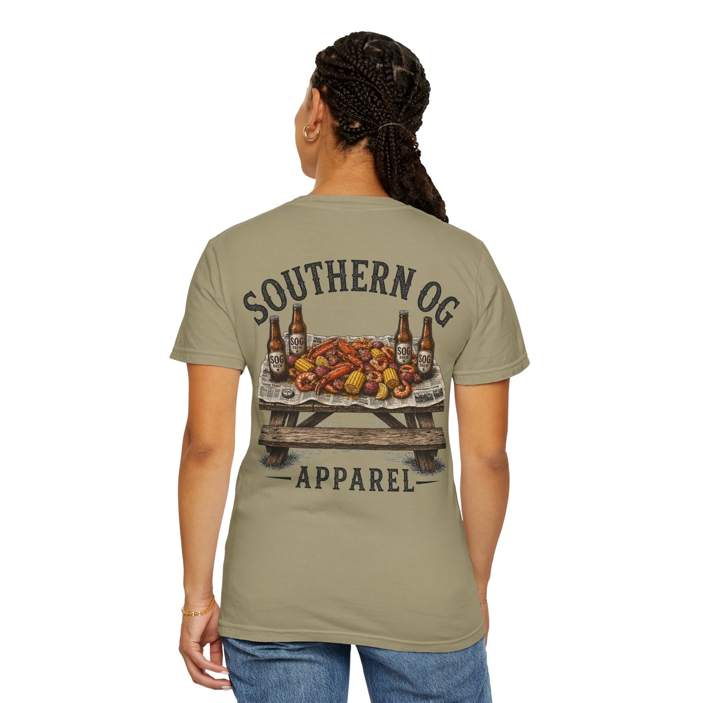 T-Shirt — Southern OG Seafood Boil Picnic Graphic Tee