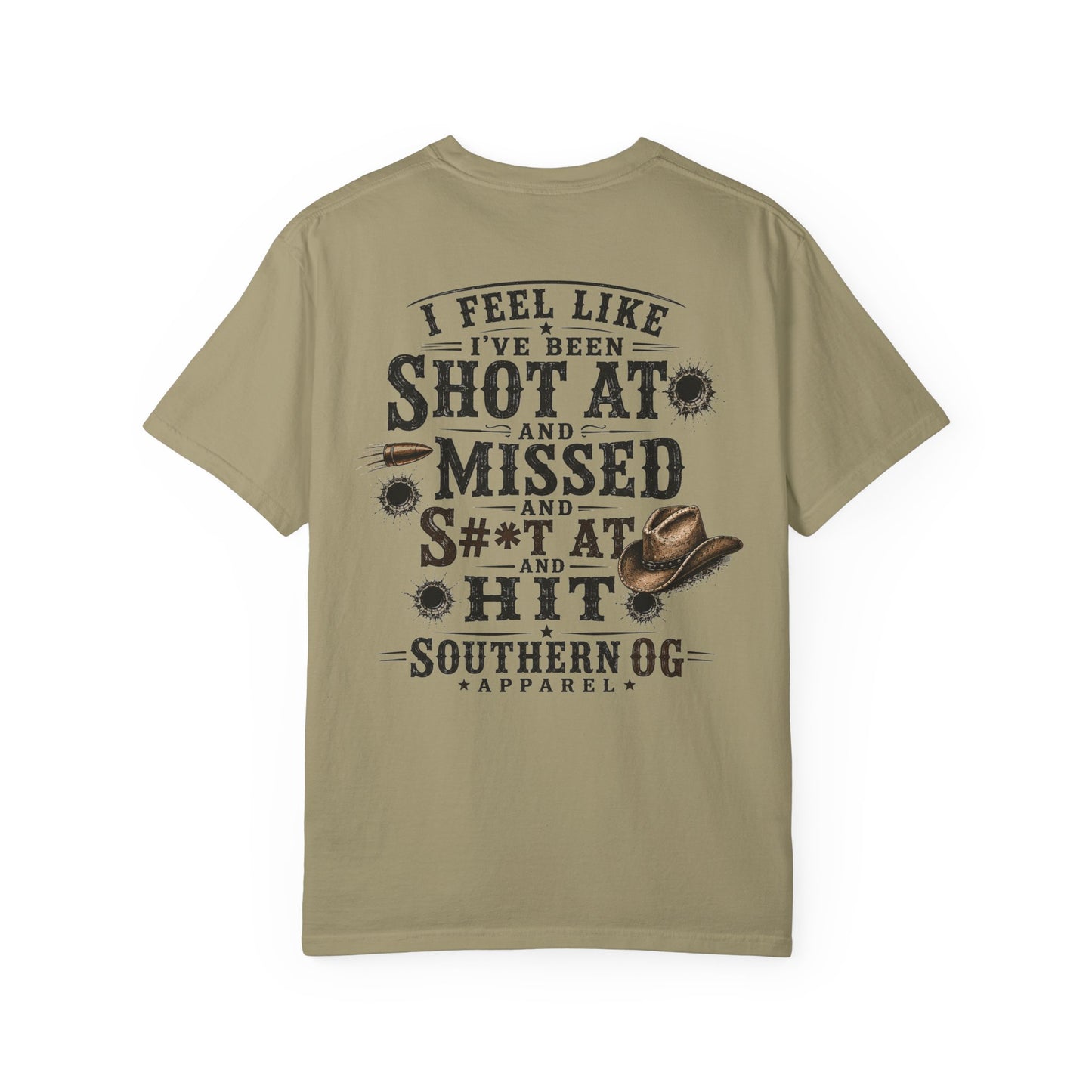 Shot At and Missed Graphic T-Shirt — Southern OG Western Cowboy Tee