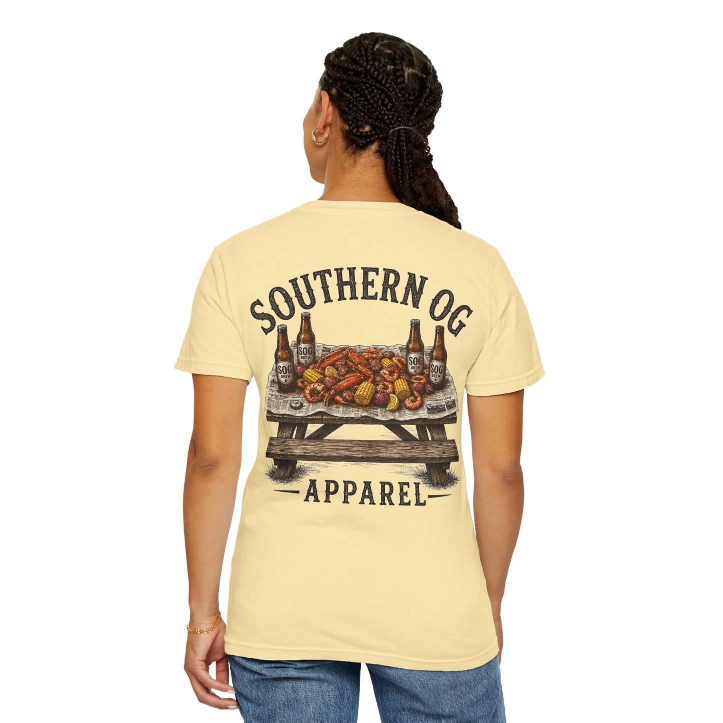 T-Shirt — Southern OG Seafood Boil Picnic Graphic Tee