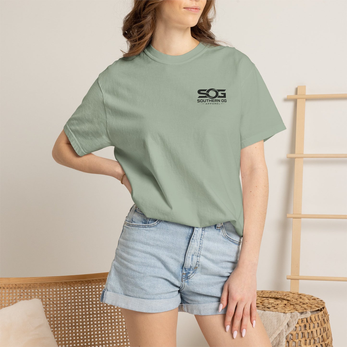Southern OG Skunk T-Shirt — 'Southern OG Apparel' Back Graphic