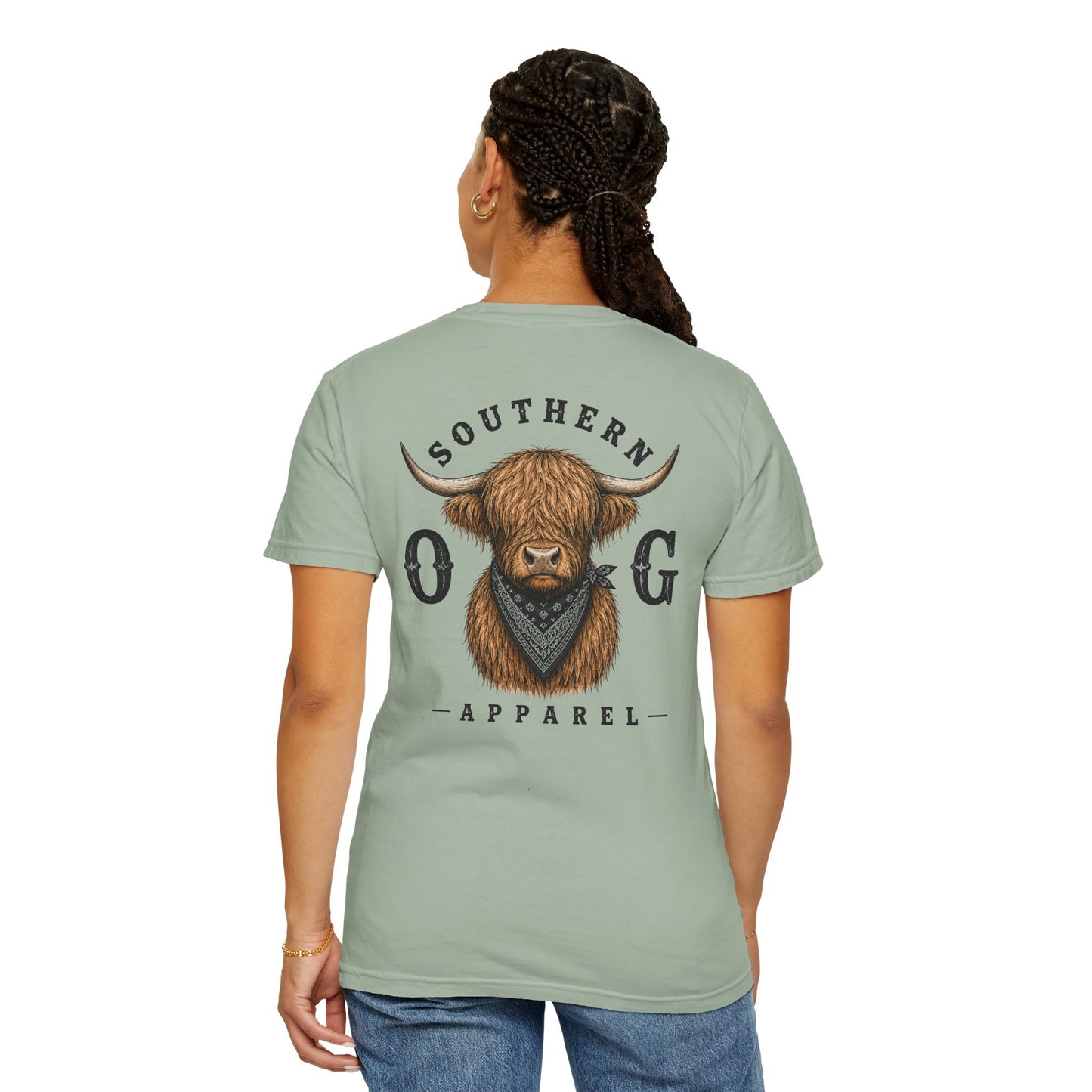 Highland Cow Graphic T-Shirt — Southern OG Apparel
