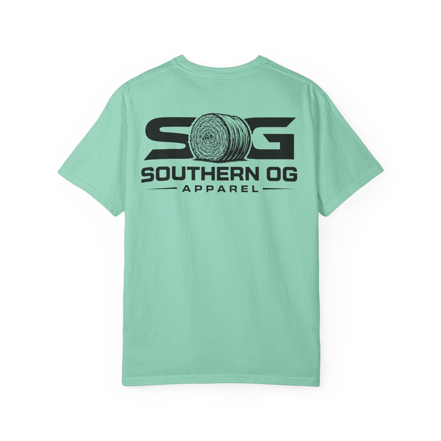 Southern OG T-Shirt — Logo Tee with Hay Bale Graphic
