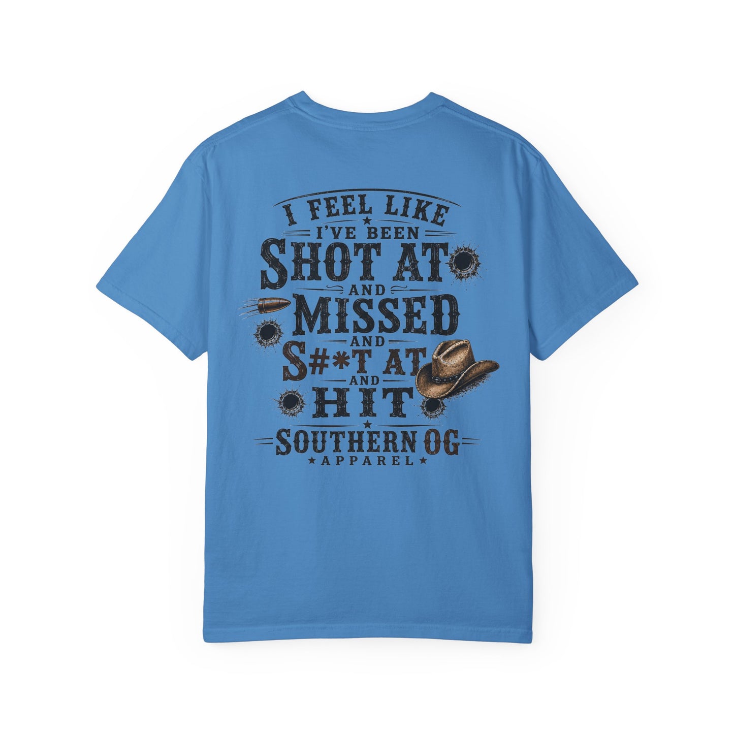 Shot At and Missed Graphic T-Shirt — Southern OG Western Cowboy Tee