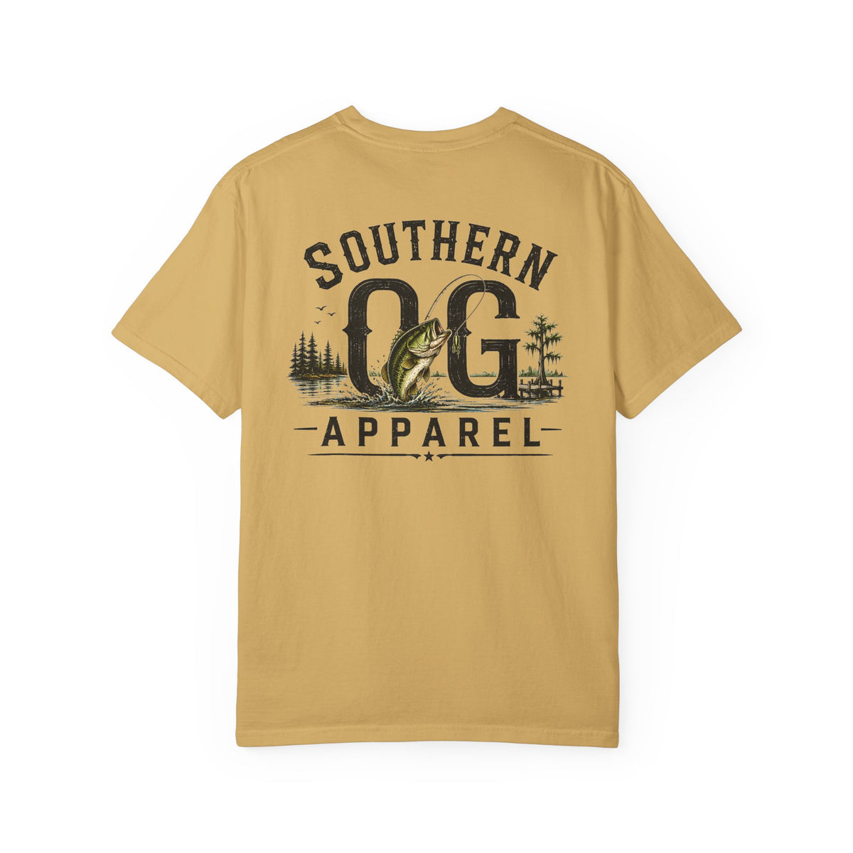 Southern OG Fishing T-Shirt — Bass Graphic Tee
