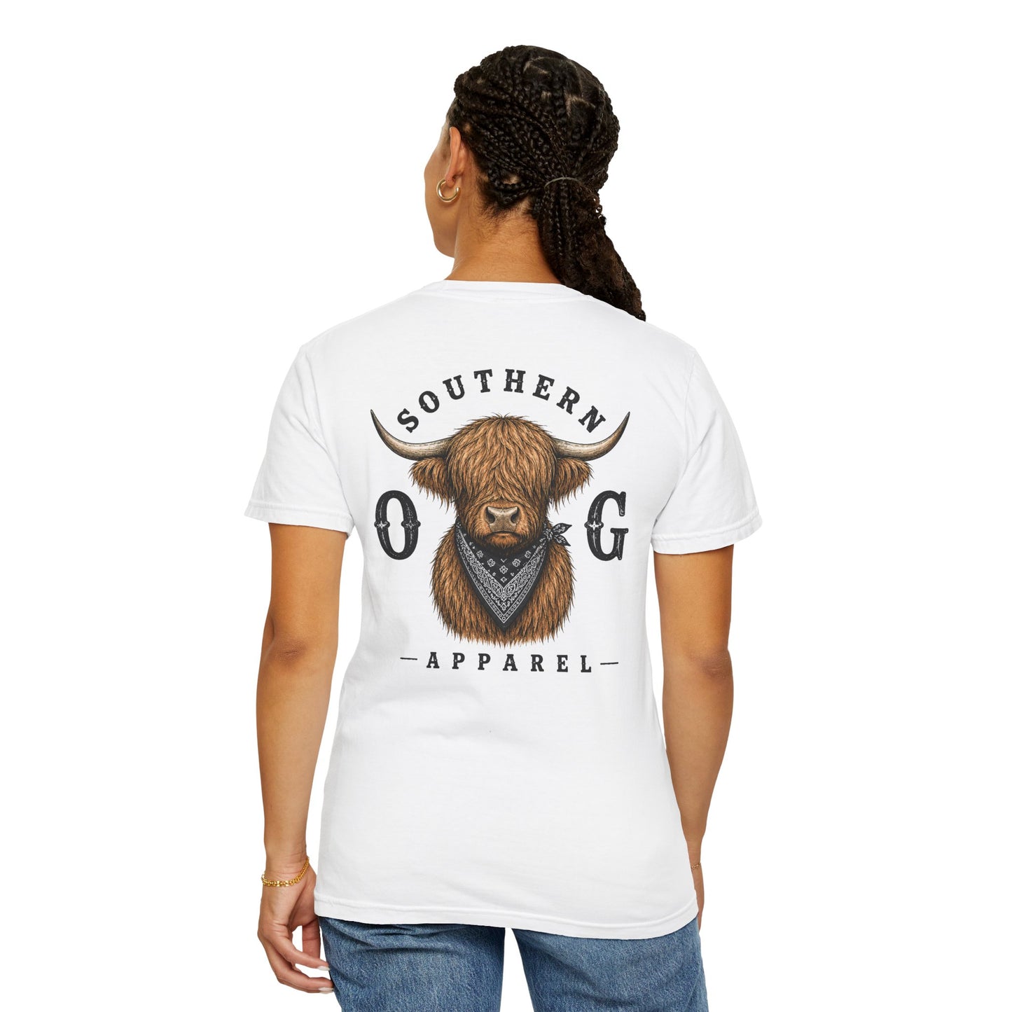 Highland Cow Graphic T-Shirt — Southern OG Apparel
