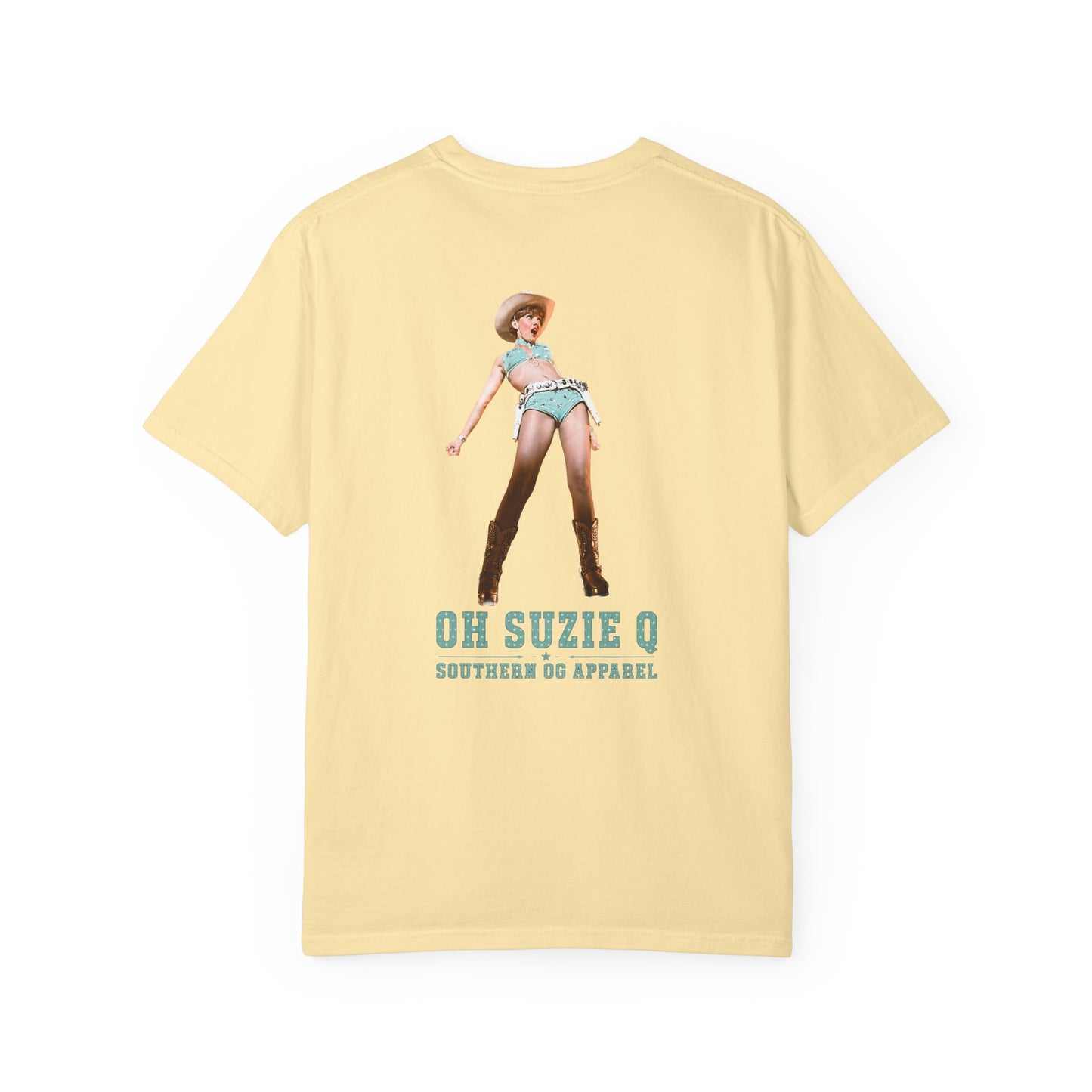 Oh Suzie Q Graphic T-Shirt — Vintage Pinup Western Tee