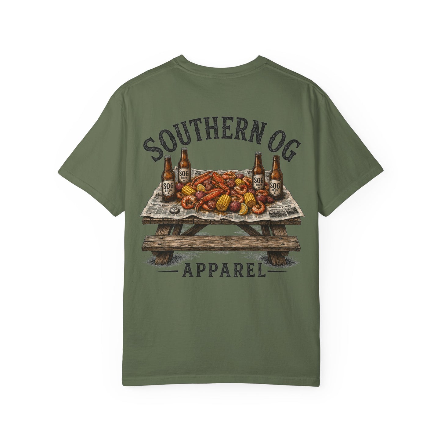T-Shirt — Southern OG Seafood Boil Picnic Graphic Tee