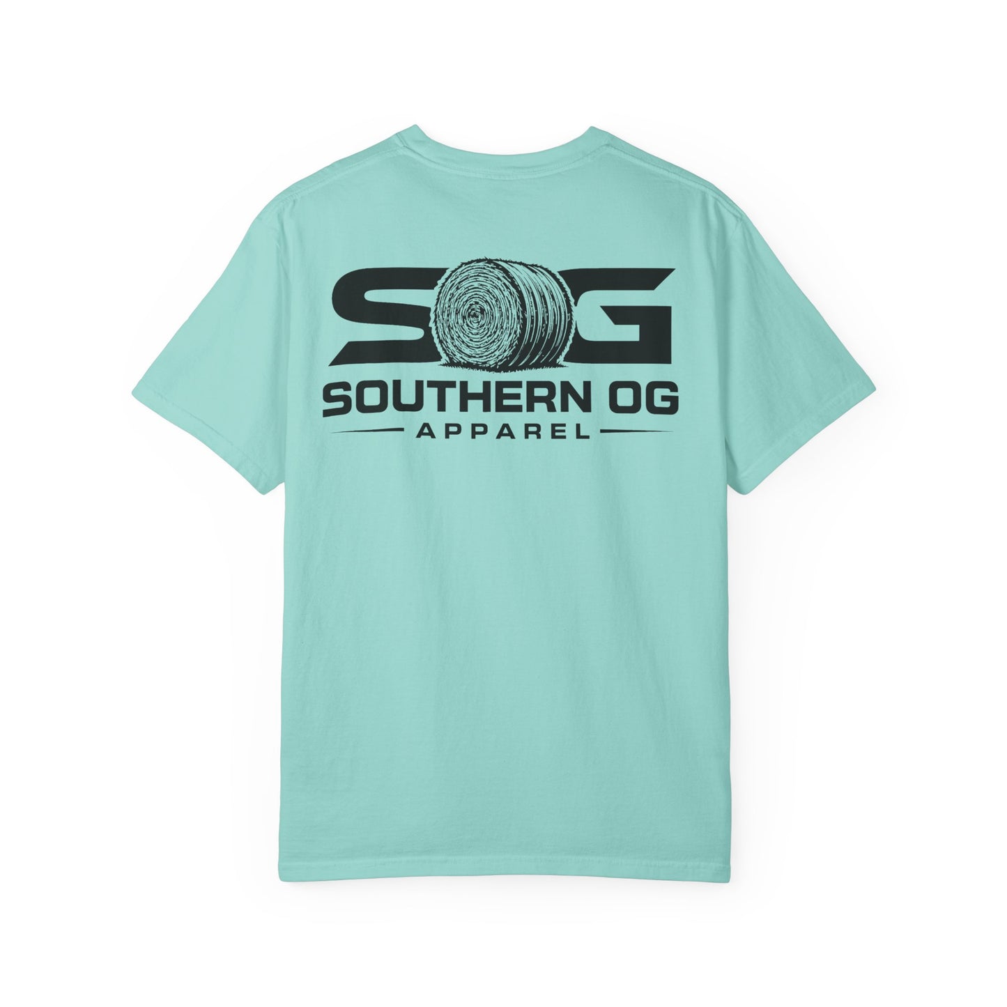 Southern OG T-Shirt — Logo Tee with Hay Bale Graphic