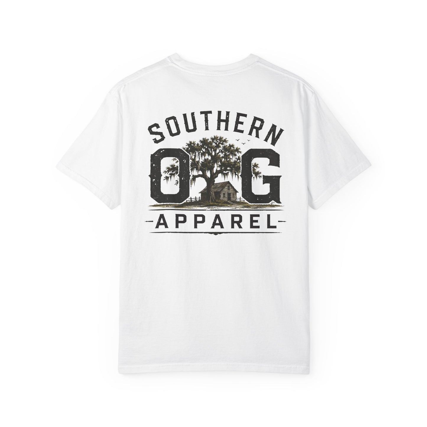 Southern OG Apparel T-Shirt — Vintage Southern Tree & Cabin Tee