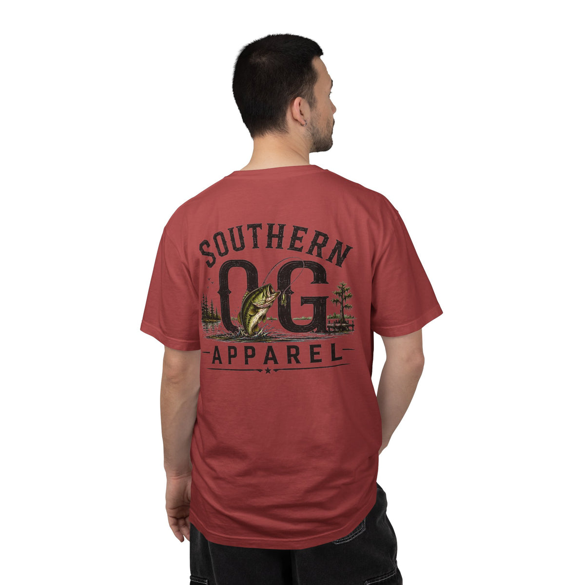 Southern OG Fishing T-Shirt — Bass Graphic Tee