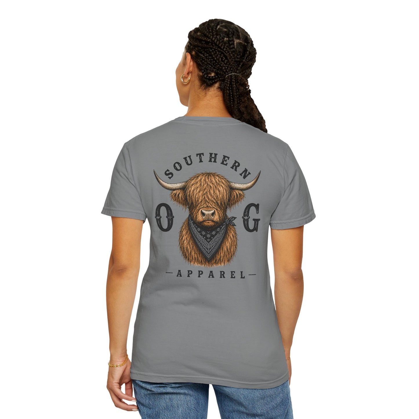 Highland Cow Graphic T-Shirt — Southern OG Apparel