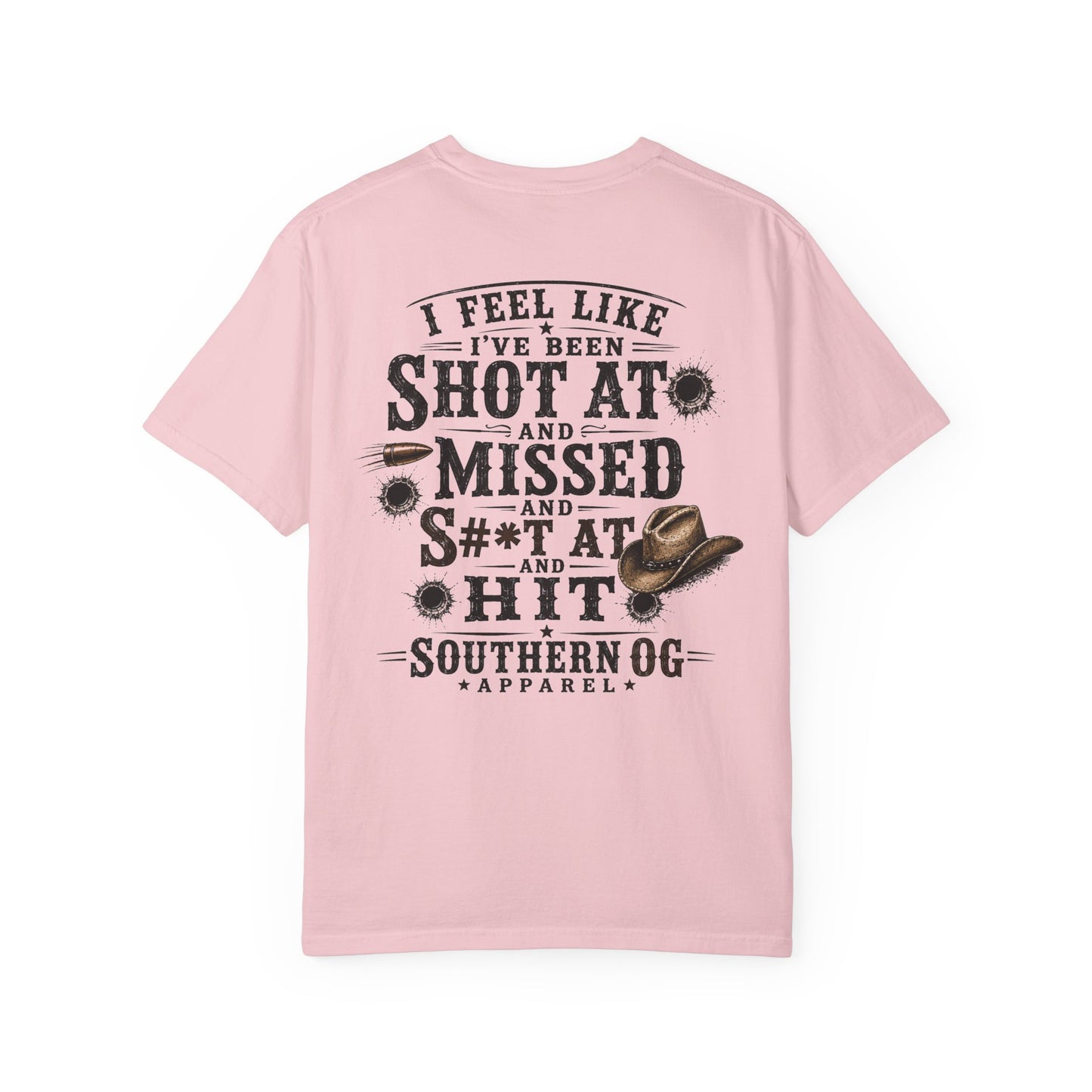 Shot At and Missed Graphic T-Shirt — Southern OG Western Cowboy Tee