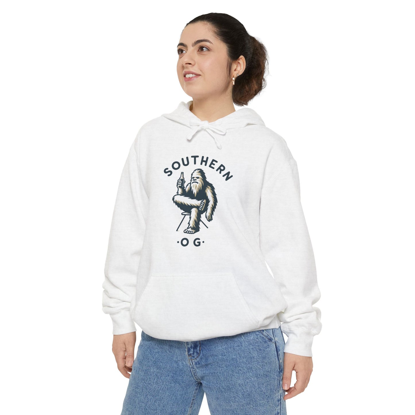 Southern O.G. Hoodie — Retro Bigfoot Graphic Pullover
