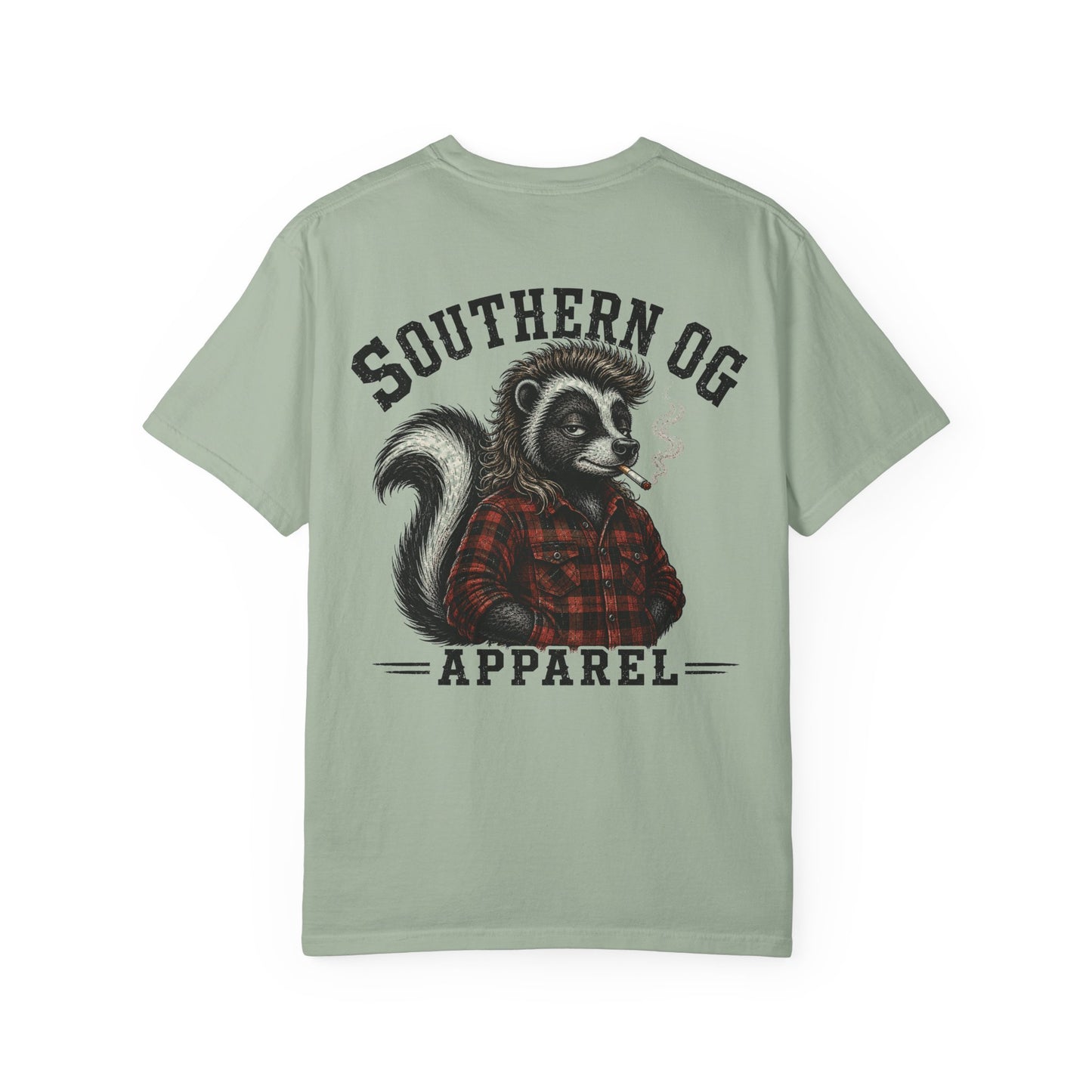 Southern OG Skunk T-Shirt — 'Southern OG Apparel' Back Graphic