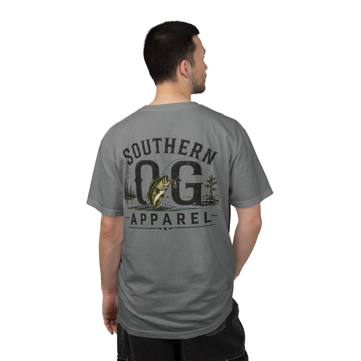 Southern OG Fishing T-Shirt — Bass Graphic Tee