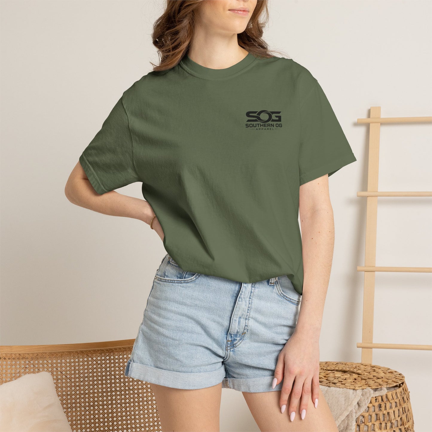 Southern OG Skunk T-Shirt — 'Southern OG Apparel' Back Graphic