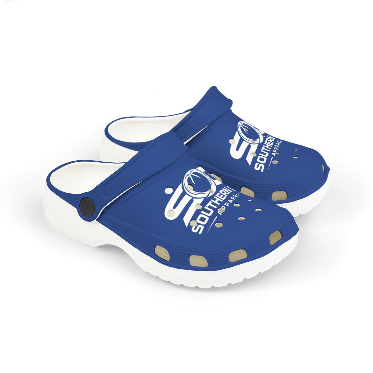 Kid's Southern OG Foam Clogs — Blue EVA Slip-On Sandals