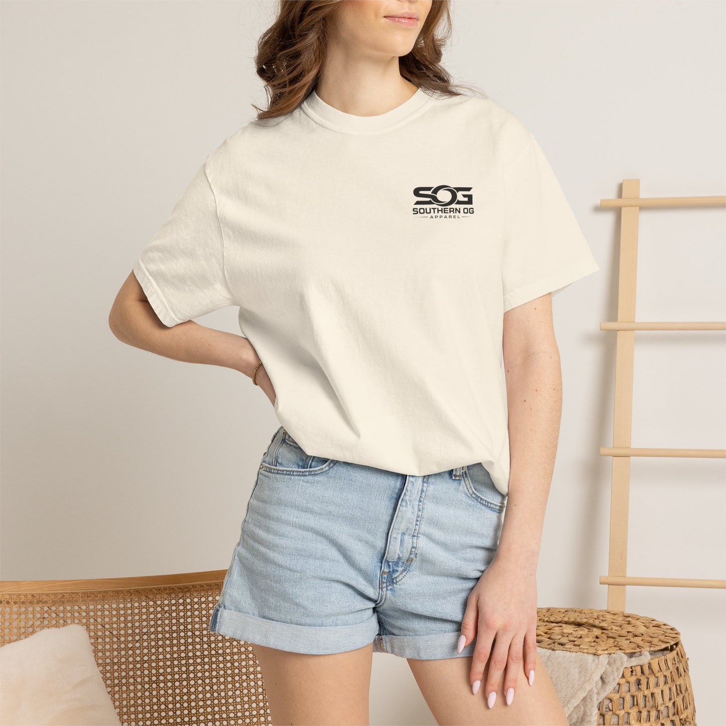 Southern OG Skunk T-Shirt — 'Southern OG Apparel' Back Graphic