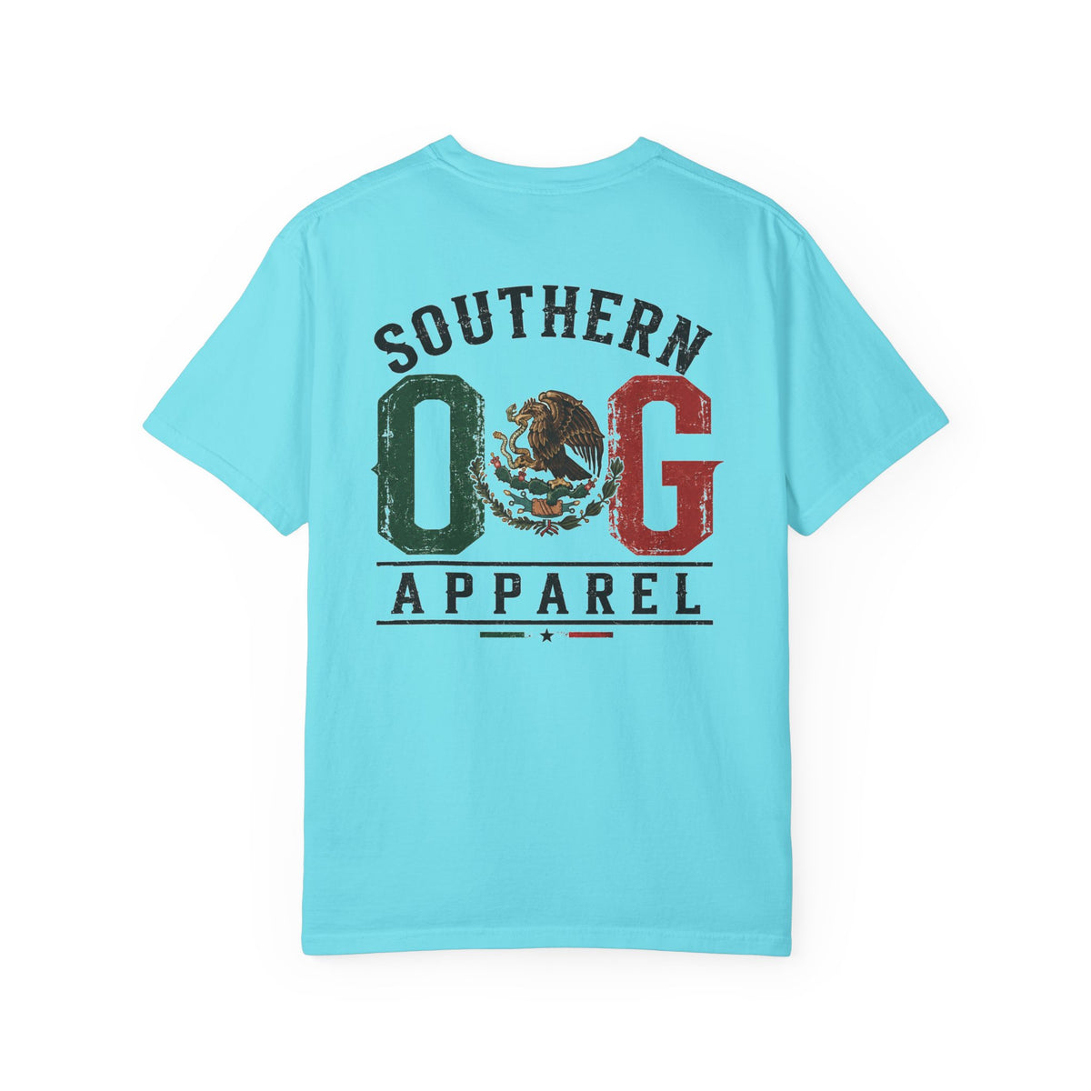 Southern OG T‑Shirt — Vintage Mexican Flag Logo Tee