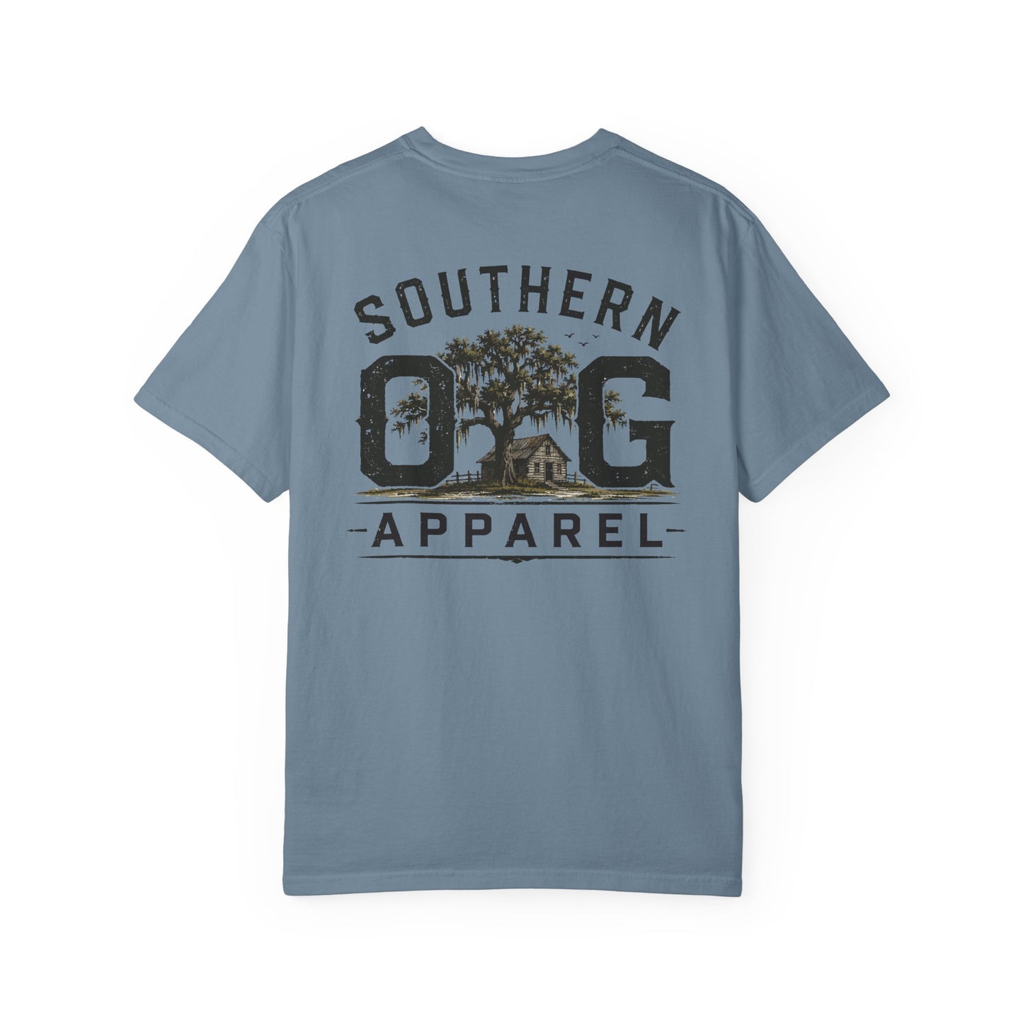 Southern OG Apparel T-Shirt — Vintage Southern Tree & Cabin Tee