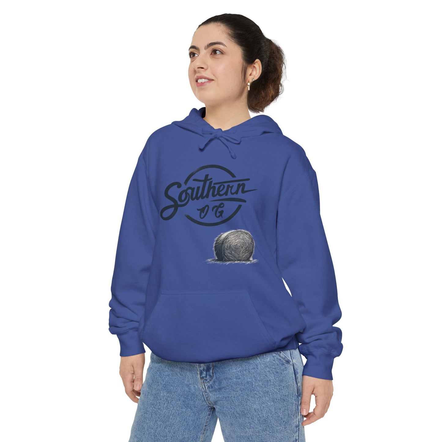 Southern Golf Hoodie — 'Southern & TJ' Script with Golf Ball Graphic