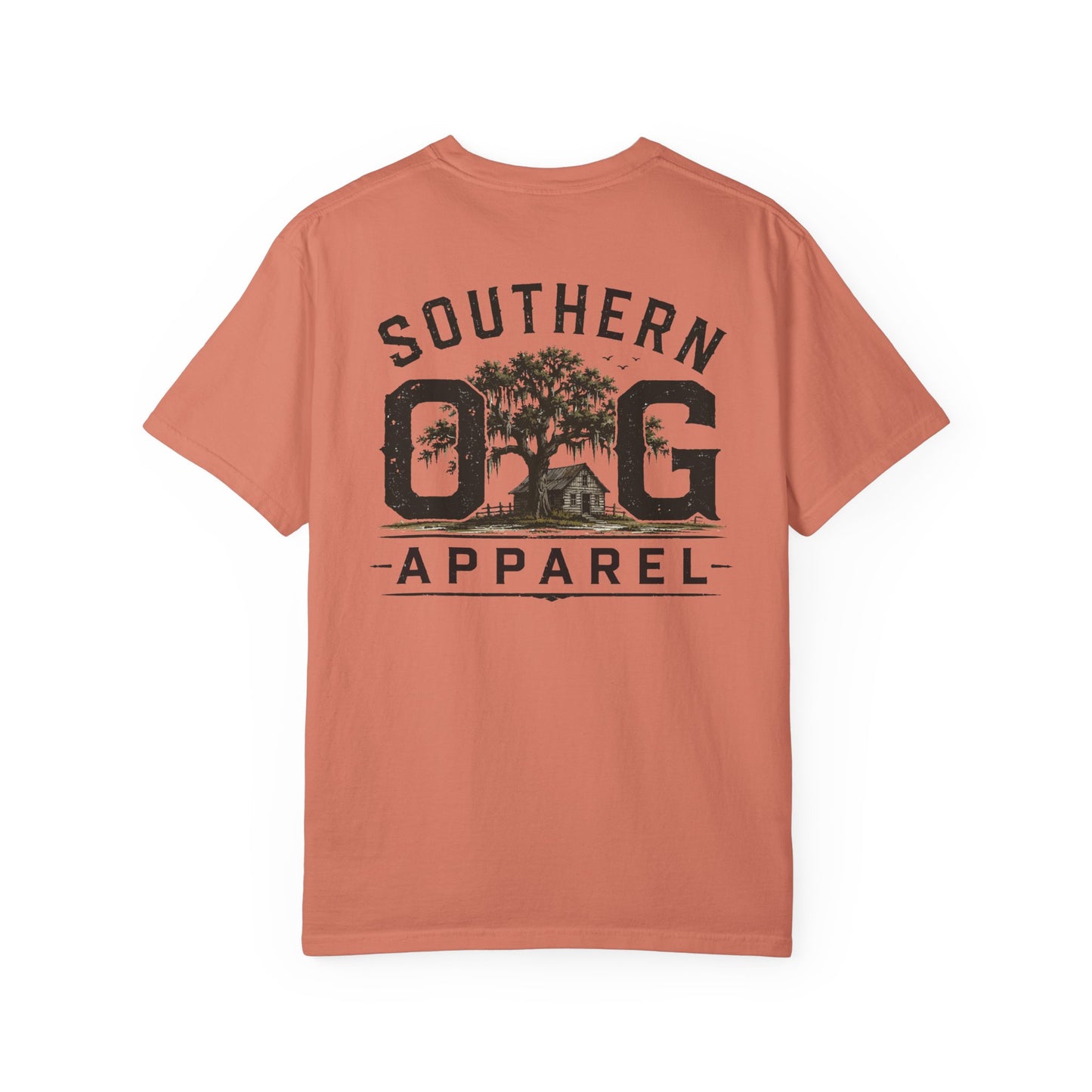 Southern OG Apparel T-Shirt — Vintage Southern Tree & Cabin Tee