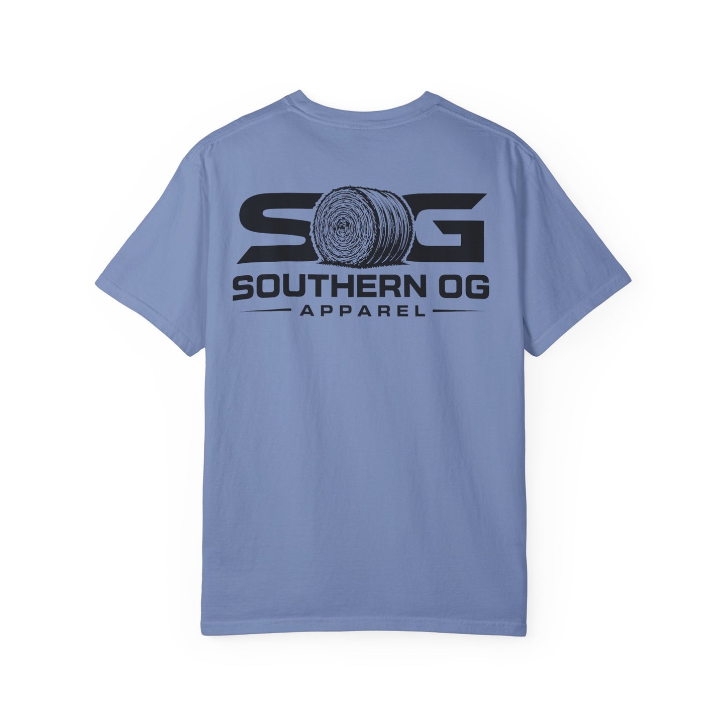 Southern OG T-Shirt — Logo Tee with Hay Bale Graphic