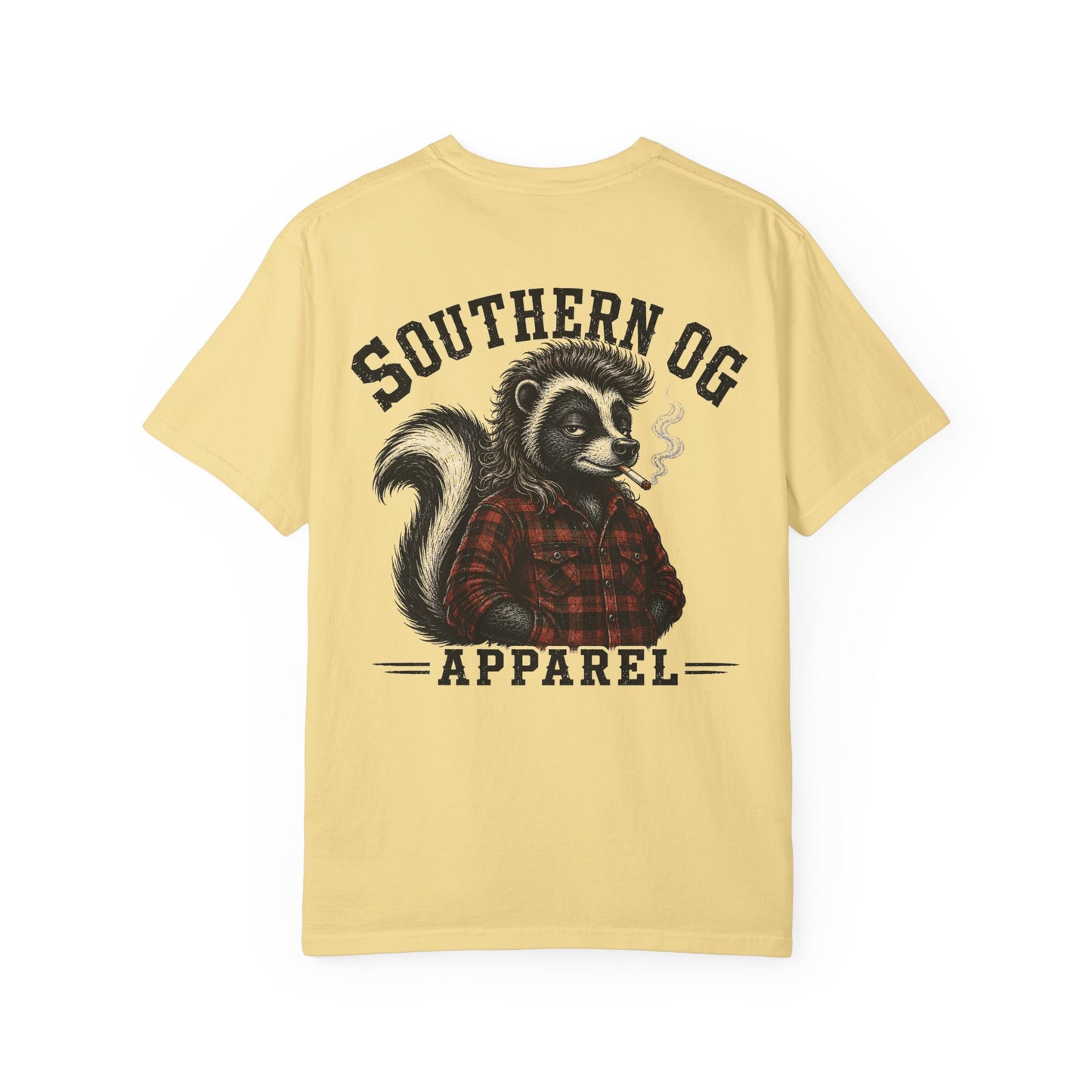 Southern OG Skunk T-Shirt — 'Southern OG Apparel' Back Graphic