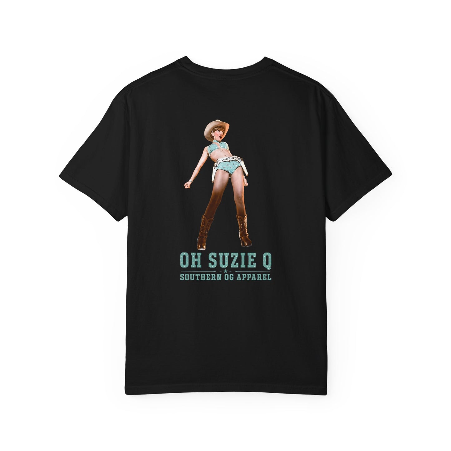 Oh Suzie Q Graphic T-Shirt — Vintage Pinup Western Tee