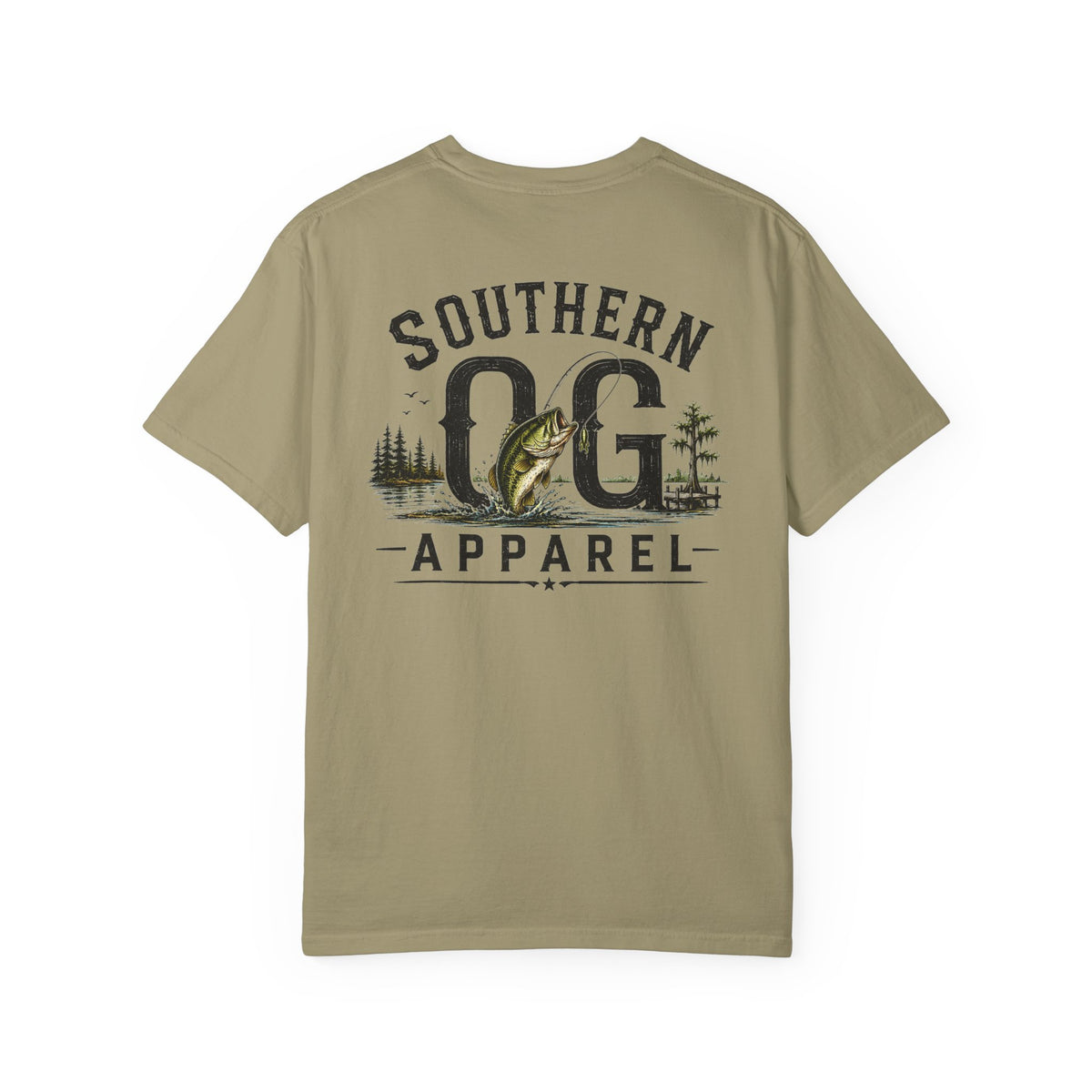 Southern OG Fishing T-Shirt — Bass Graphic Tee