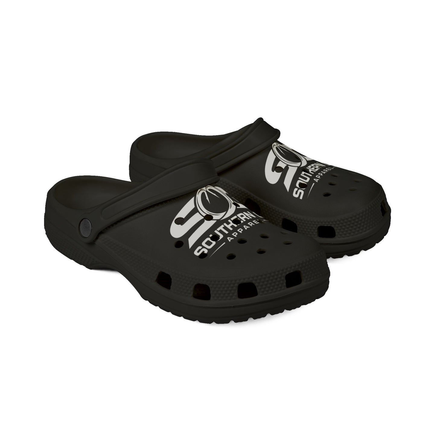 Southern OG Logo EVA Foam Clogs — Black Comfort Shoes
