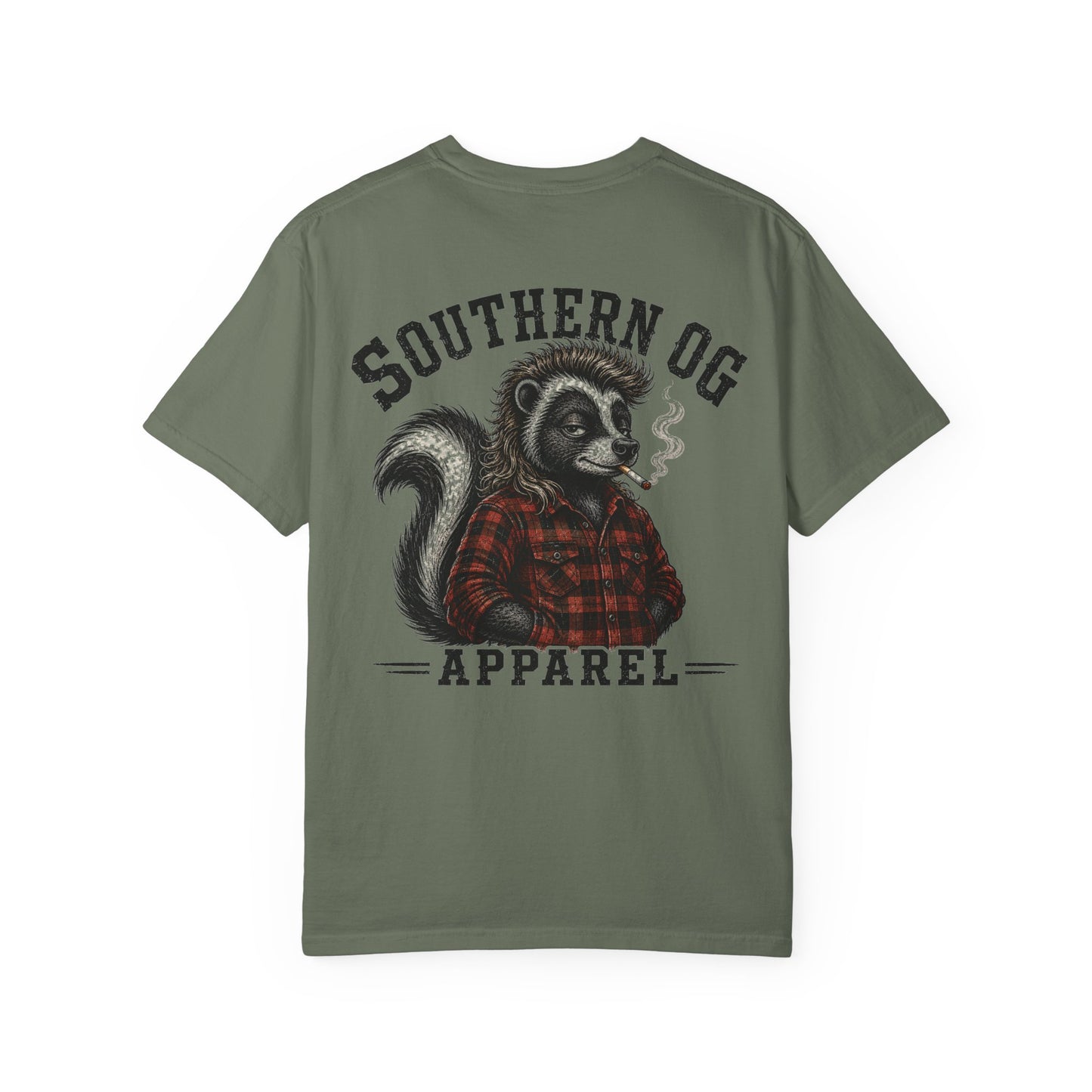 Southern OG Skunk T-Shirt — 'Southern OG Apparel' Back Graphic