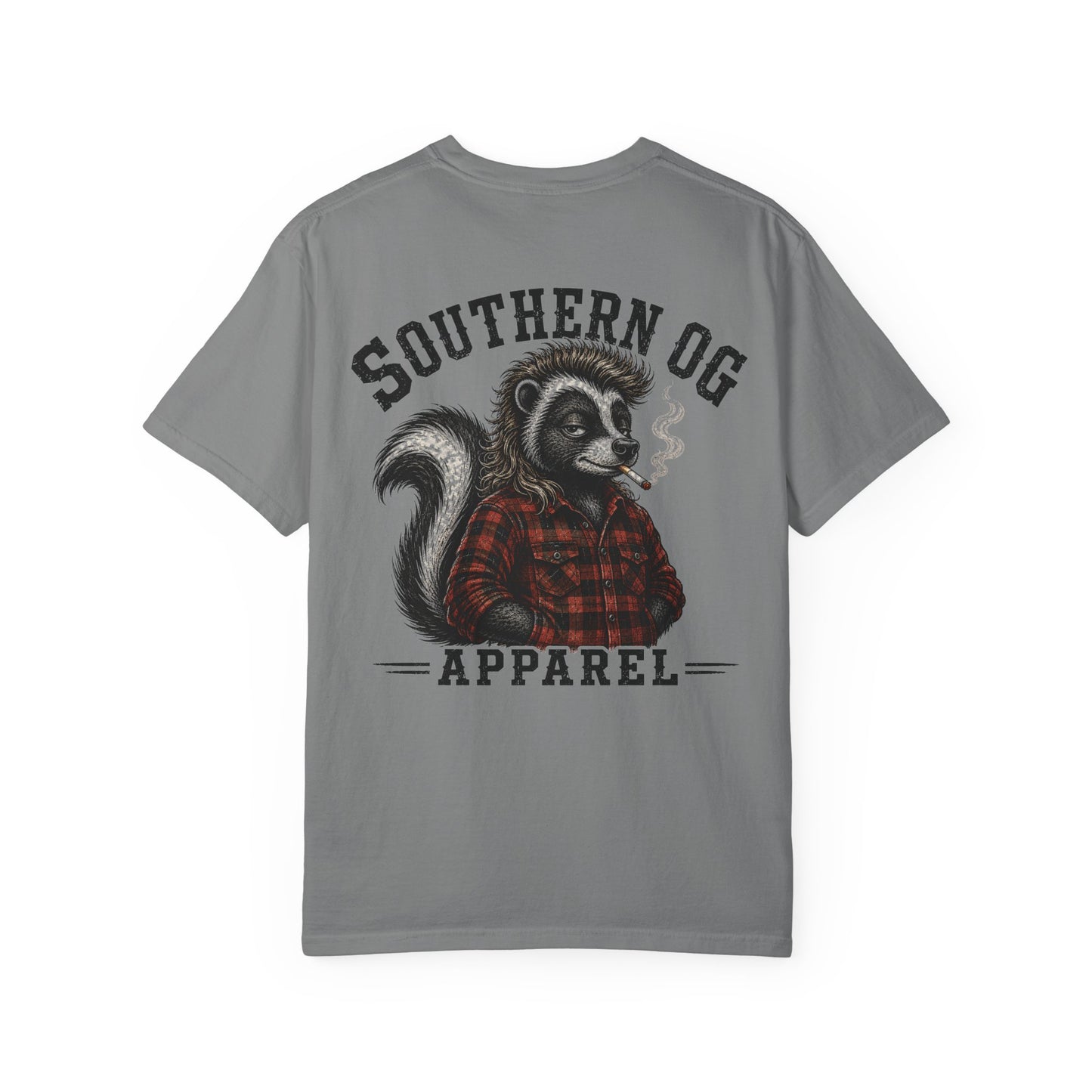 Southern OG Skunk T-Shirt — 'Southern OG Apparel' Back Graphic