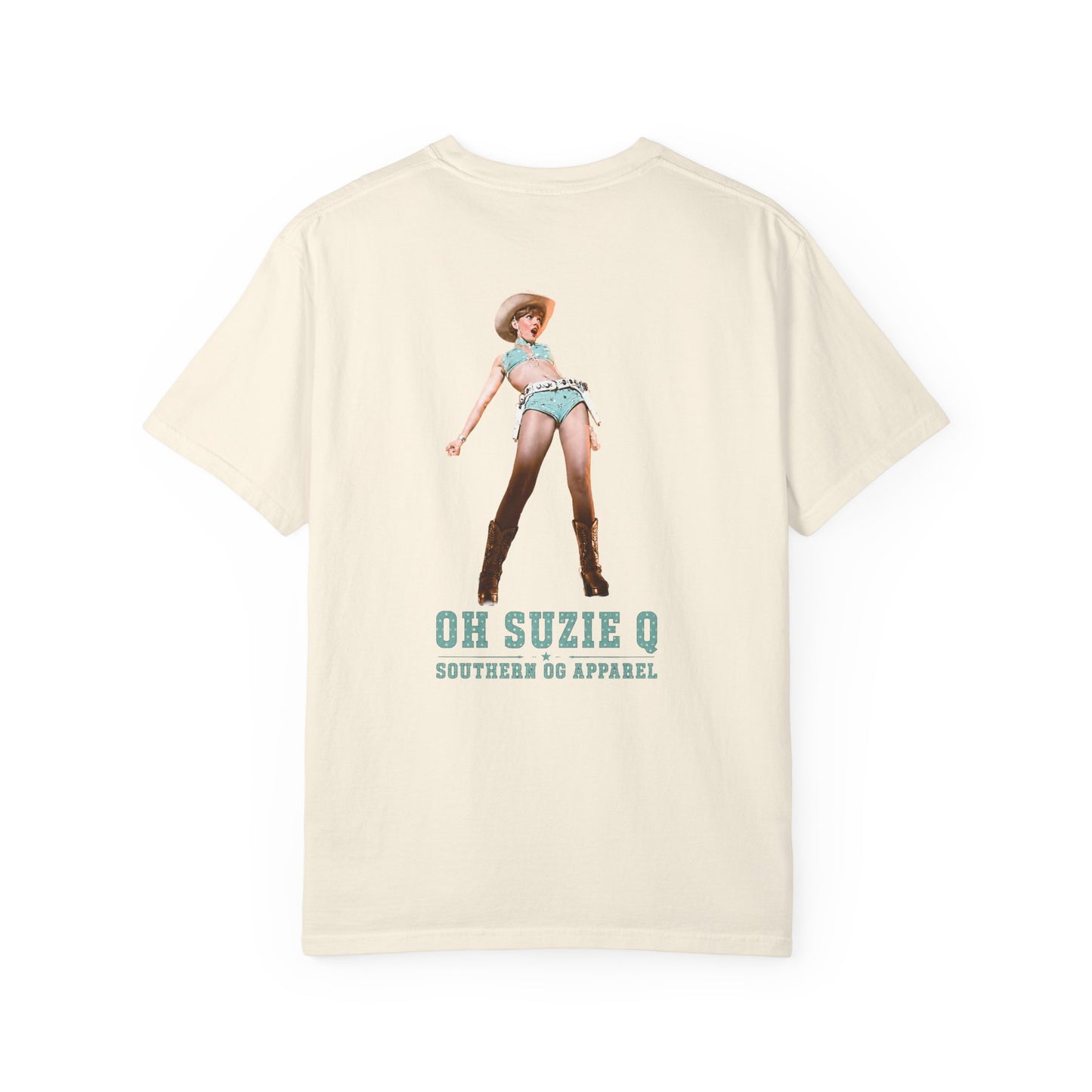 Oh Suzie Q Graphic T-Shirt — Vintage Pinup Western Tee