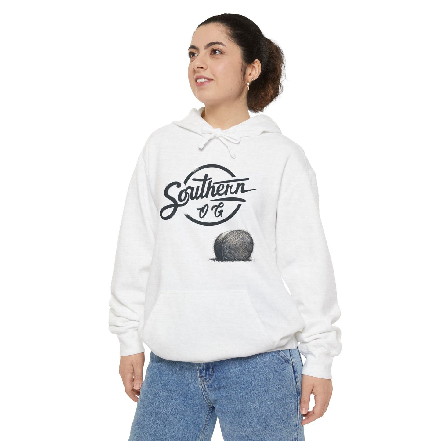 Southern Golf Hoodie — 'Southern & TJ' Script with Golf Ball Graphic